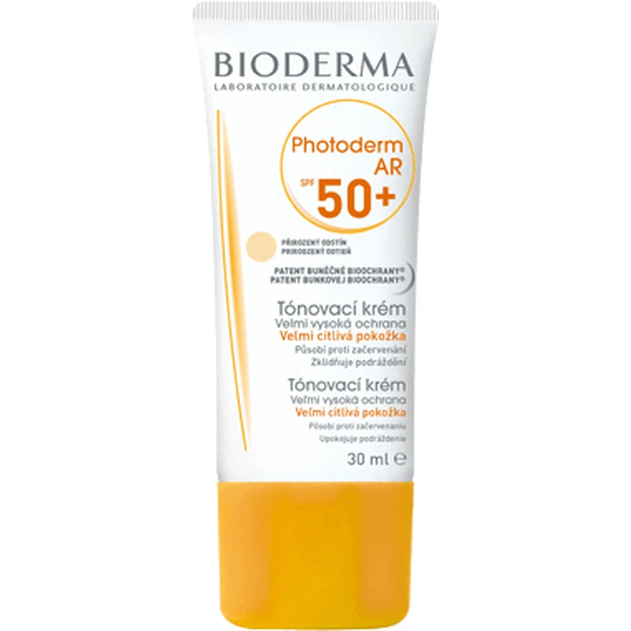 Біодерма PHOTODERM AR SPF50+ тонуючий крем 30 мл: ціни та характеристики