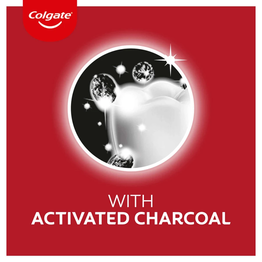 Зубна паста Colgate Max White з активованим вулканічним вугіллям, 75 мл: ціни та характеристики