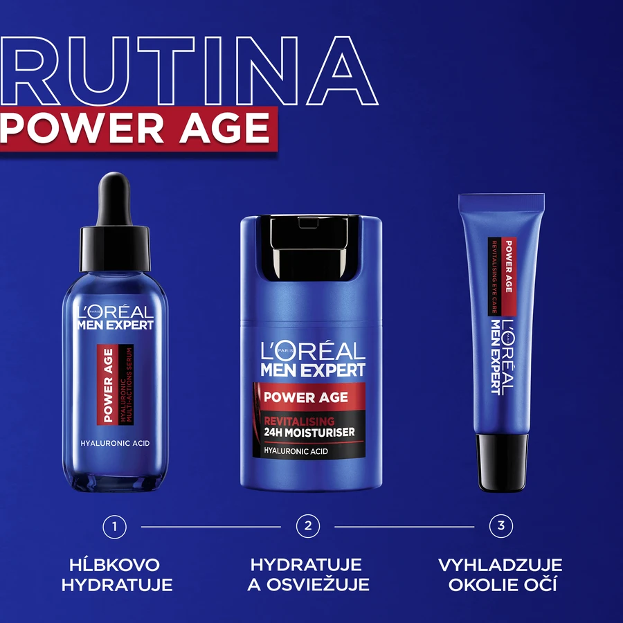 L'Oréal Paris Men Expert Power Agre многофункциональная сыворотка с гиалуроновой кислотой 30 мл: цены и характеристики