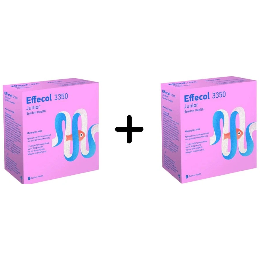 Effecol 3350 Junior Epsilon Health 6.5 г, 2 шт. по 12 пакетиків: ціни та характеристики