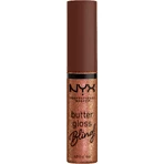 NYX Professional Makeup Butter Gloss блискучий блиск для губ 08 HU$TLA: ціни та характеристики