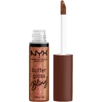 NYX Professional Makeup Butter Gloss блискучий блиск для губ 08 HU$TLA: ціни та характеристики