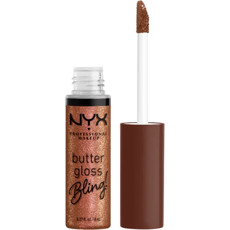 NYX Professional Makeup Butter Gloss блискучий блиск для губ 08 HU$TLA: ціни та характеристики