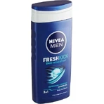 NIVEA Men Гель для душа Cool Kick 250 мл 1×250 мл, охлаждающий эффект: цены и характеристики