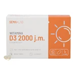 SEMA Lab Вітамін D3 2000 МО, 60 мікрокапсул: ціни та характеристики