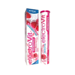 ElectroVit Пробіотики зі смаком малини, 20 шипучих таблеток