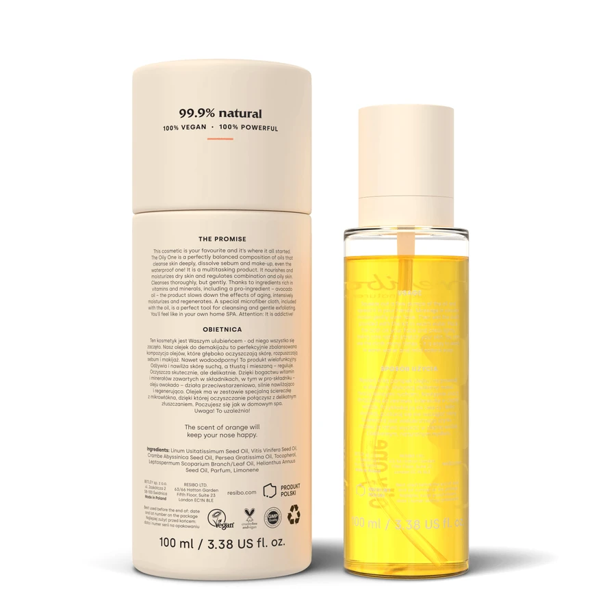 Resibo Oily One, олія для демакіяжу, 100 мл: ціни та характеристики