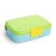 Ланч-бокс Bento с посудой из нержавеющей стали Bento Lunch, +18 месяцев, зеленый, Munchkin