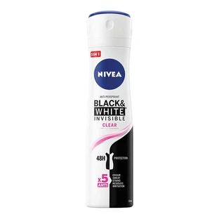 Дезодорант-спрей дезодорант Black & White Invisible Clear, 150 мл, Nivea