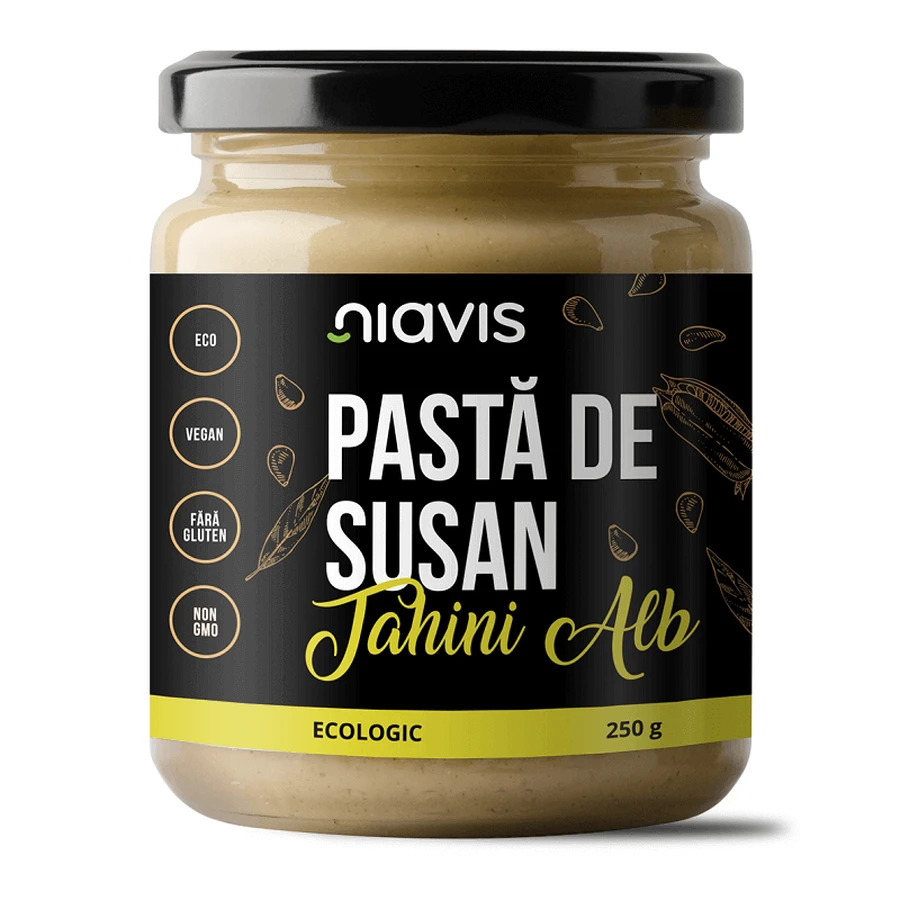 Organic Органическая паста Сусан (белый тахини), 250 г, Niavis: цены и характеристики