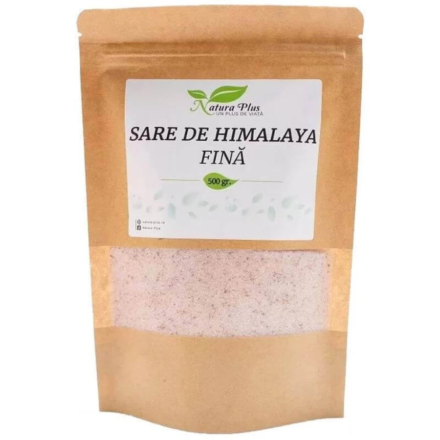 Гімалайська сіль дрібного помелу, 500 г, Natura Plus: ціни та характеристики