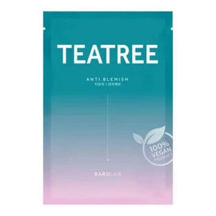 Веганська тканинна маска з чайного дерева, 23 г, Barulab