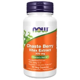 Now Foods Chaste Berry Vitex Extract 300 мг, непорочна ягода, 90 веганських капсул