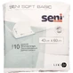 Одноразовые пеленки Seni Soft Basic 40х60 см 10 шт