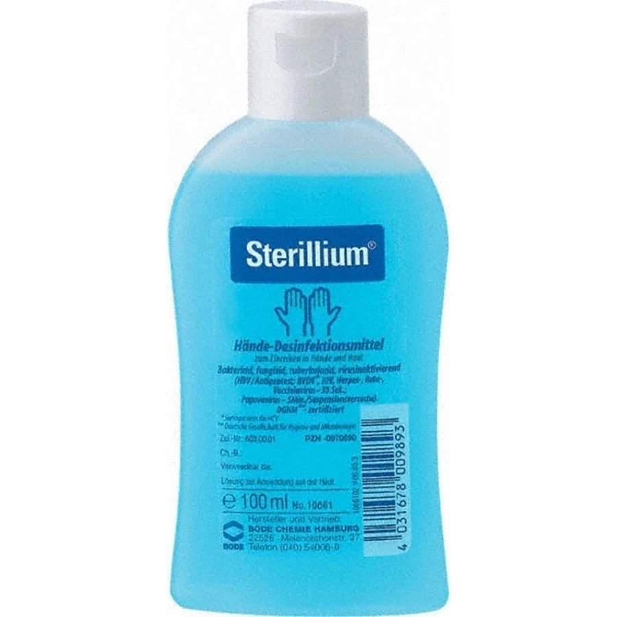 Hartmann BODE Sterillium 1×100 мл, дезинфицирующее средство для рук: цены и характеристики