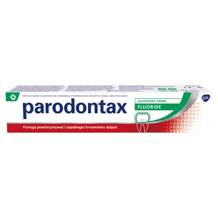 Parodontax Fluoride зубна паста з фтором, 75мл: ціни та характеристики