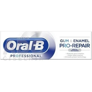 Зубна паста Oral-B Gum & Enamel pro-repair Ніжне відбілювання 1х75 мл