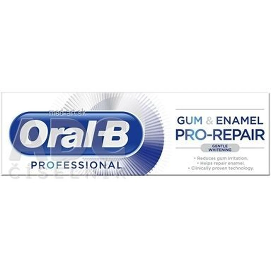 Зубна паста Oral-B Gum & Enamel pro-repair Ніжне відбілювання 1х75 мл: ціни та характеристики