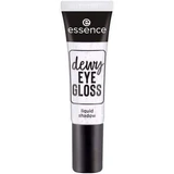 Тени для век росистые Жидкие тени Eye Gloss, 01 - Crystal Cleaer, 8 мл, Essence