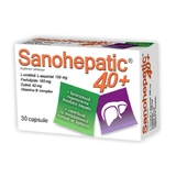 Саногепатик 40+, 30 капсул, Natur Produkt