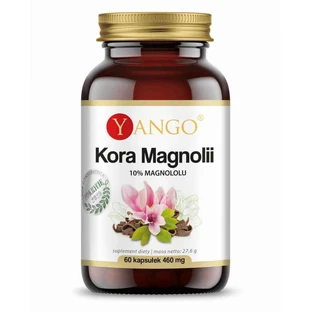 Кора магнолії 10% Магнолол 460мг 60 капсул, Yango