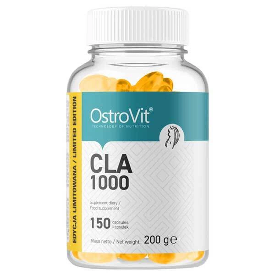 OstroVit CLA 1000, лімітована серія, 150 капсул: ціни та характеристики