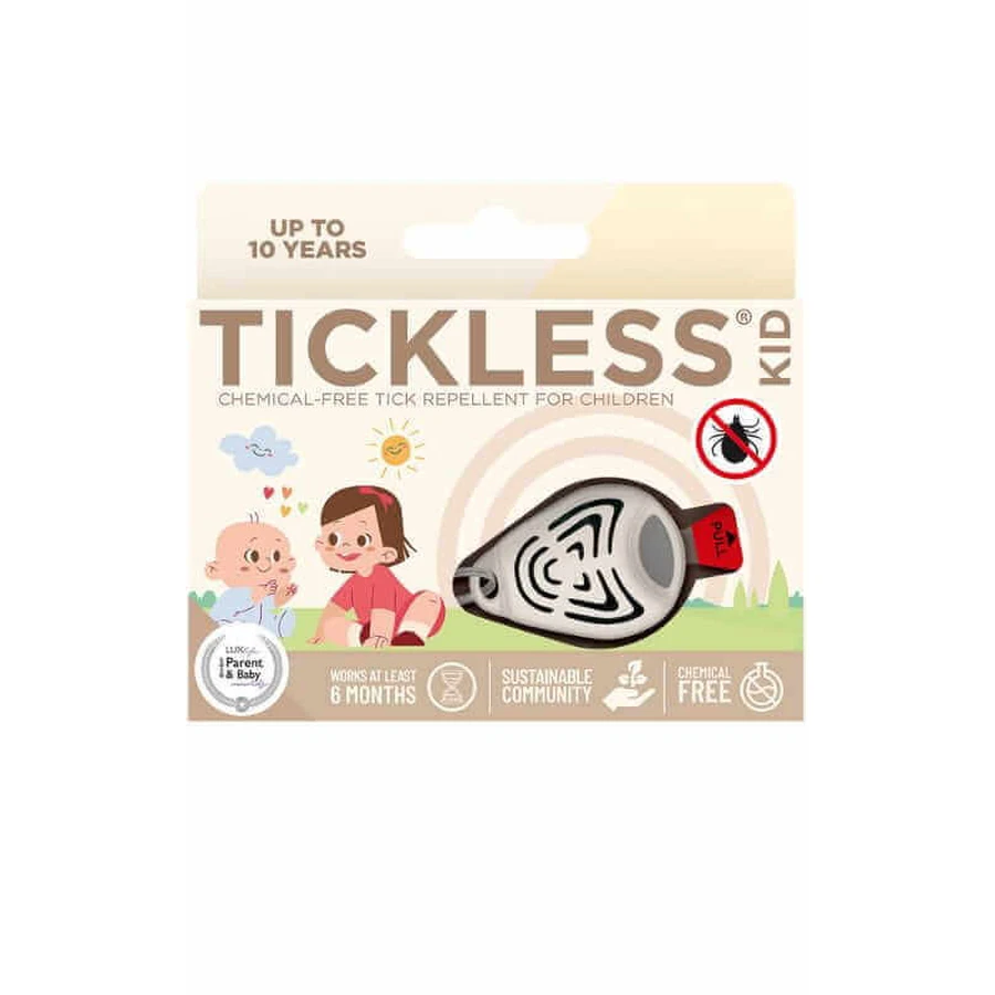 TICKLESS KID BEIGE Ультразащитное устройство от клещей для детей: цены и характеристики