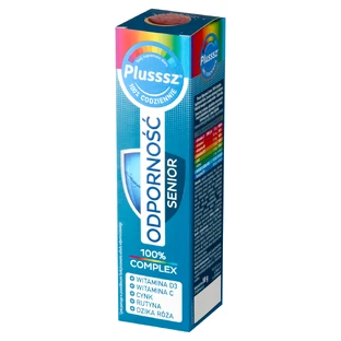 100% комплекс Plusssz Odporno Senior, 20 шипучих таблеток