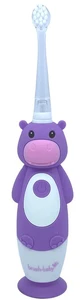 Электрическая зубная щетка Brush Baby Hippo Wild Ones, аккумуляторная