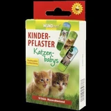 Детские пластыри Котята, 10 штук, WUNDMed