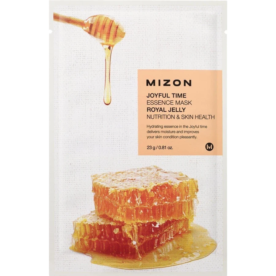 Mizon Joyful Time Essence Mask Маска з королівського желе з тканинної сировини з високим зволожуючим і живильним ефектом 23 г: ціни та характеристики