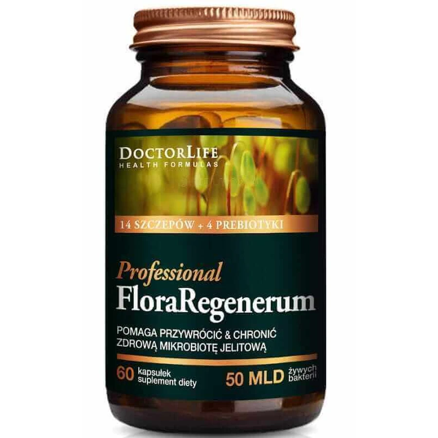 Doctor Life Flora Regenerum Professional 14 штамів бактерій 60 капсул: ціни та характеристики