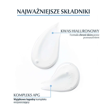 Eucerin DermatoClean [Hyaluron], засіб для вмивання обличчя для нормальної, комбінованої та чутливої шкіри, 200 мл: ціни та характеристики