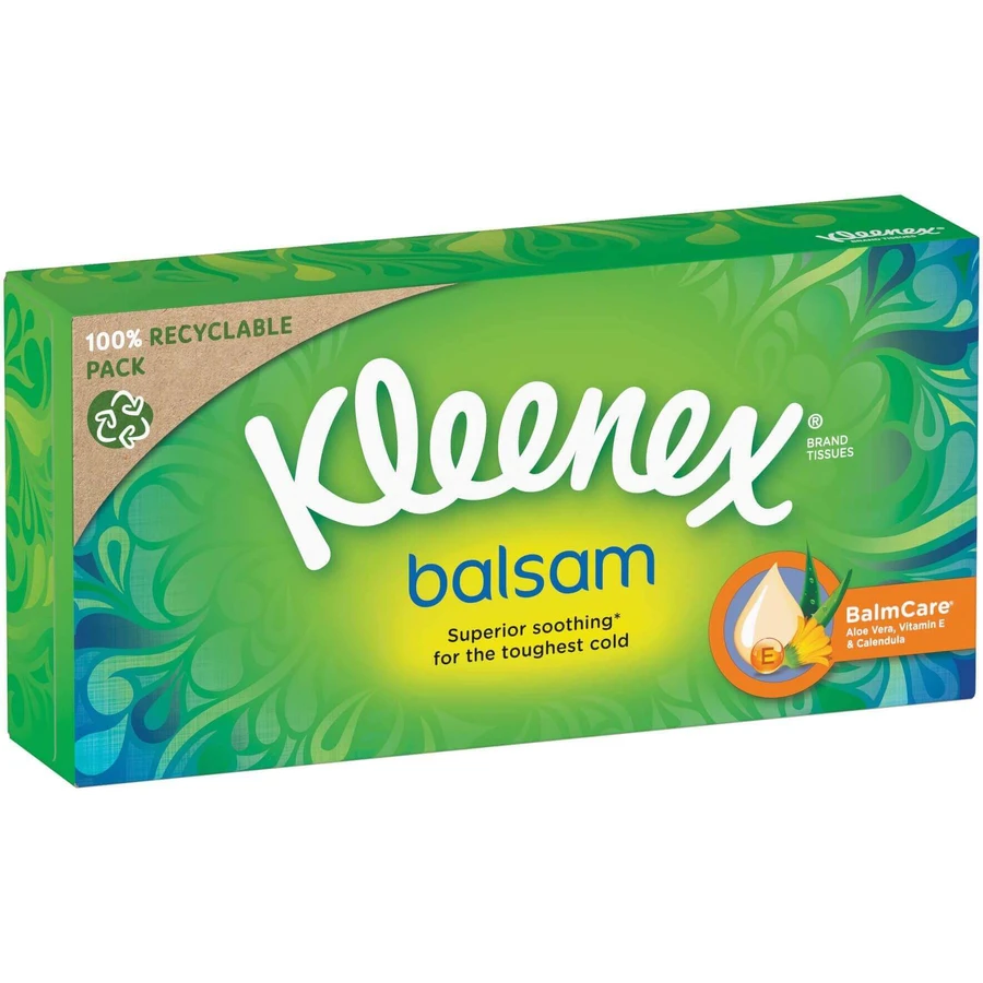 Kleenex® Пакеты Бальзам в коробке 64 шт.: цены и характеристики
