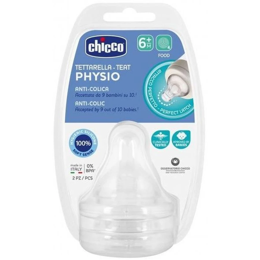 Фізіологічна пустушка Chicco Fau Perfect 5/Well-Beinging Фізіологічна пустушка для кау 6м+ 2 шт.: ціни та характеристики