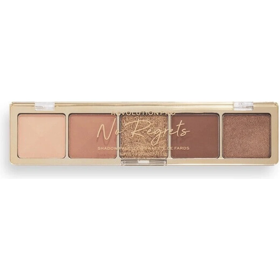 Revolution PRO, Glam Palette No Regrets Soft Nude, палетка тіней для повік 1×5,50 г, палетка тіней для повік: ціни та характеристики