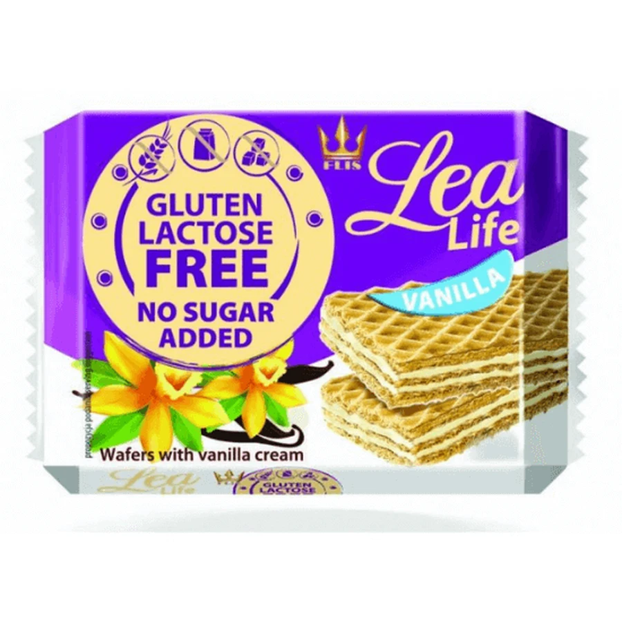 Вафлі ванільні, 95 г, Lea Life: ціни та характеристики