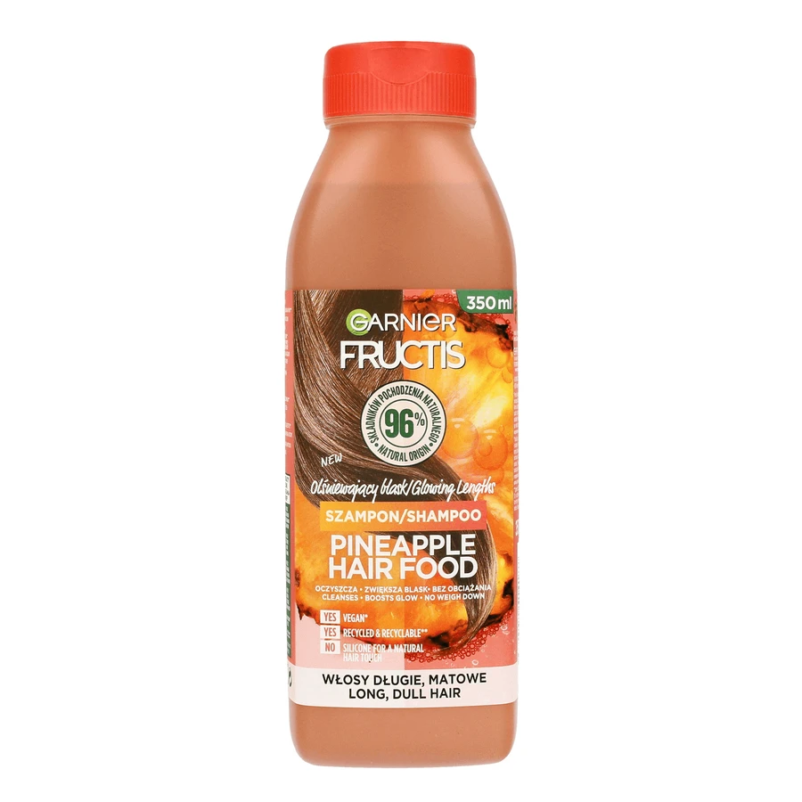 Garnier Fructis Ананасовое питание для волос Шампунь для длинных и тусклых волос, 350 мл: цены и характеристики
