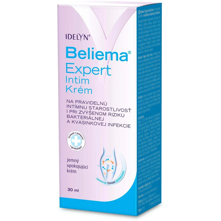 Крем для інтимної гігієни Idelyn Beliema Beliema Expert Intim Крем для інтимної гігієни 30 мл: ціни та характеристики