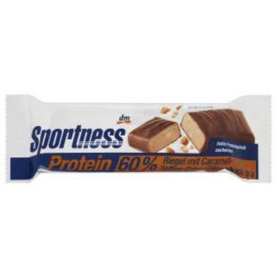 Протеиновый батончик Sportness Caramel-Toffee-Crisp со вкусом карамели, 45 г: цены и характеристики