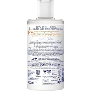 Dove Bath Therapy Glow піна для ванни та гель для душу 400 мл