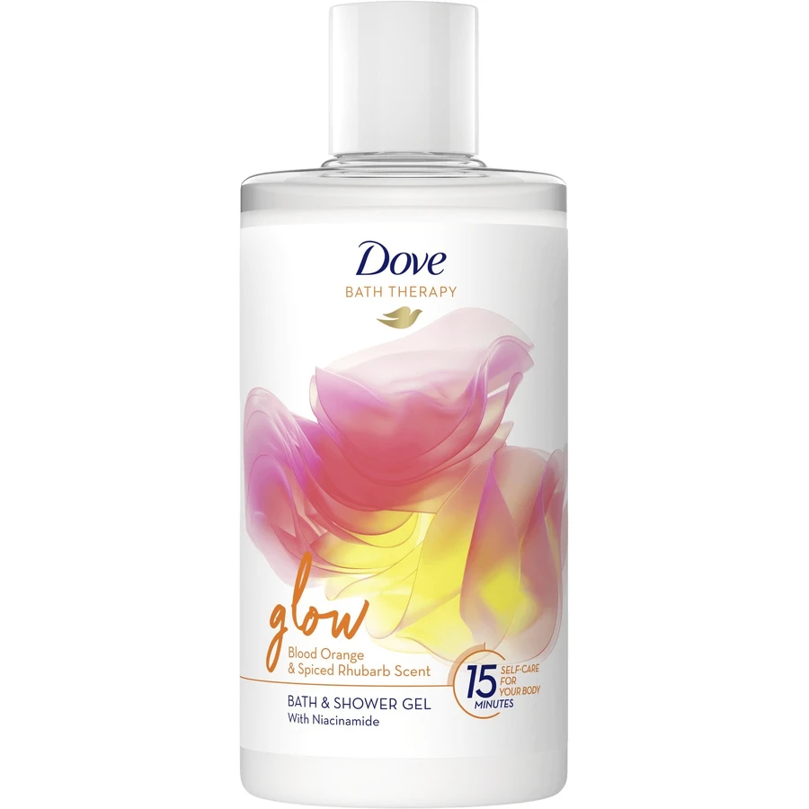 Dove Bath Therapy Glow піна для ванни та гель для душу 400 мл: ціни та характеристики