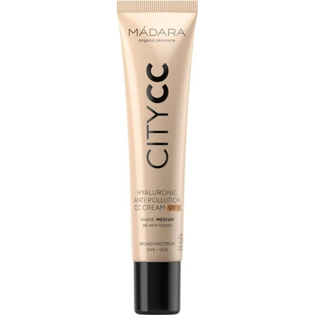 Mádara CITY CC Cream, середньо-бежевий 1×40 мл, крем з SPF: ціни та характеристики