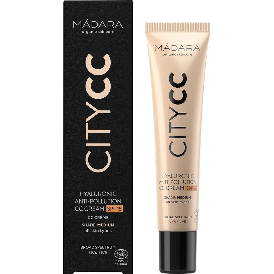 Mádara CITY CC Cream, середньо-бежевий 1×40 мл, крем з SPF: ціни та характеристики