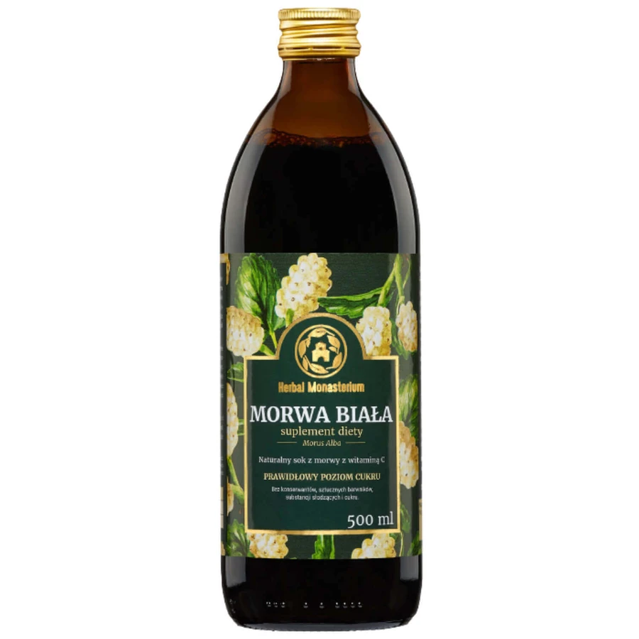 Herbal Monasterium White Mulberry, 100% натуральный сок, 500 мл: цены и характеристики