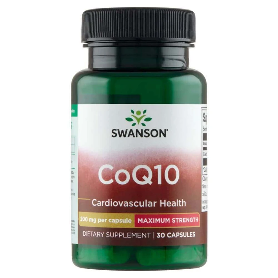 Swanson CoQ10, коензим Q10 200 мг, 30 капсул: ціни та характеристики