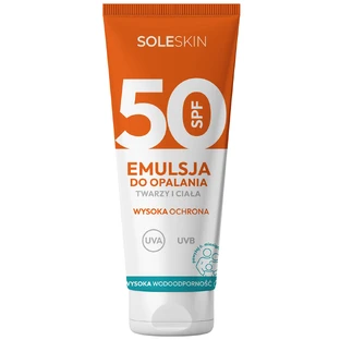 Сонцезахисний лосьйон для обличчя та тіла Soleskin, SPF 50, від 6 місяців, 200 мл