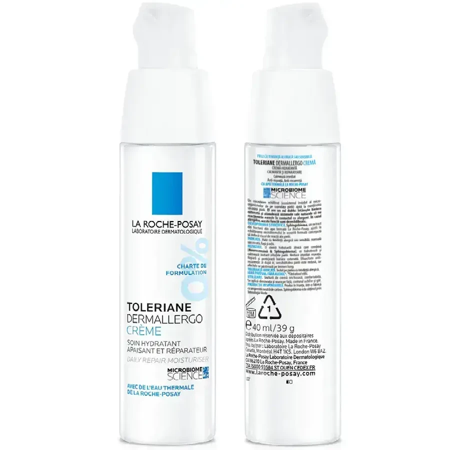 La Roche-Posay Toleriane Dermallergo Увлажняющий, успокаивающий и восстанавливающий крем, 40 мл: цены и характеристики