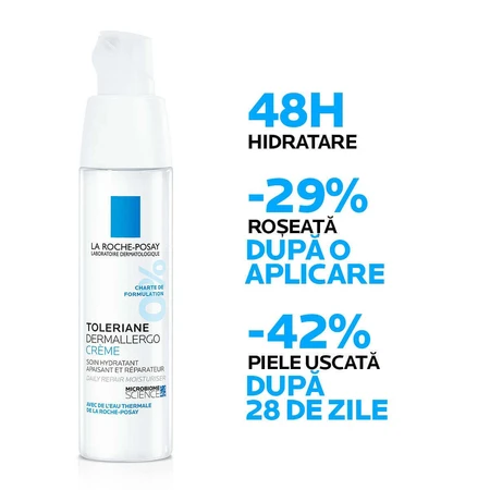 La Roche-Posay Toleriane Dermallergo Увлажняющий, успокаивающий и восстанавливающий крем, 40 мл: цены и характеристики