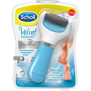 Пила электрическая для педикюра Scholl Velvet Smooth Diamond Crystals 1 шт